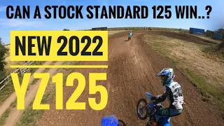 Raced a NeW  2022 YZ125 out the crate at Marshfield | Can a STOCK bike compete for the WiN..?