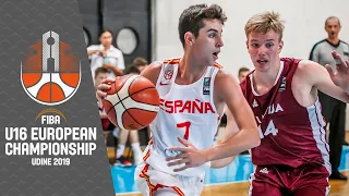 Spain v Latvia - Full Game - FIBA U16 European Championship 2019