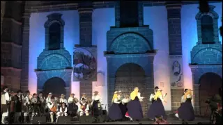 A.F. TAGONACHE. LA GOMERA. CON  " EL BAILE DEL TAMBOR "