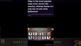 Vijay No.1 Pan India actor #thalapathy #thalapathy67 #vijay #samantha #koffeewithkaran #tamilmovies