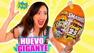 ABRIENDO HUEVO GIGANTE CON MUCHAS SORPRESAS! Esqueleto de Dinosaurio! PLAY SandraCiresArt