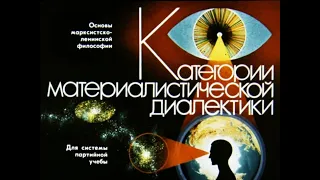 Категории материалистической диалектики. Студия Диафильм, 1973 г. Озвучено.