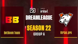Dota2 - BetBoom Team vs Virtus.pro - Game 2 - DreamLeague Season 22 - Group A