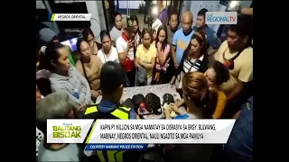 Balitang Bisdak: Kapin P1-M salapi sa disgrasya sa Mabinay, nauli na