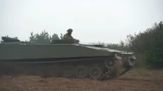 CV90 with no turret - CV90 support vehicle