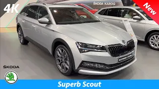 Škoda Superb Scout 2022 - FIRST Look in 4K | Exterior - Interior (details)