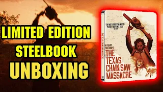 Texas Chainsaw Massacre Limited Edition Steelbook UNBOXING