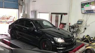 VRP M156 Longtube Headers C63 Dyno Video and Sound Clips