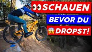 😱 KEINE DROPS springen vor diesem VIDEO ! | MTB & eMTB Fahrtechnik | How to drop