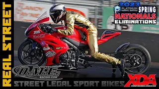 7-second Street Legal Sport Bikes | 190+ MPH | Motorcycle Drag Racing XDA Real Street Eliminations