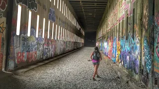 Donner Pass Summit Tunnel Hike ~ Let's Explore the Abandoned Train Tunnels from the 1800s!