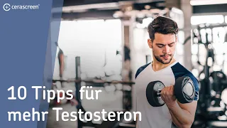 10 Tipps um deinen Testosteron-Spiegel zu erhöhen! | Testosteron einfach erhöhen