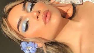 Easy BABY BLUE Makeup Tutorial I Aylin Melisa