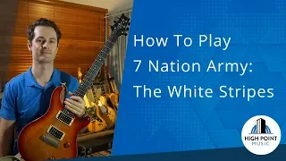 The White Stripes: Seven Nation Army (Guitar Lesson)