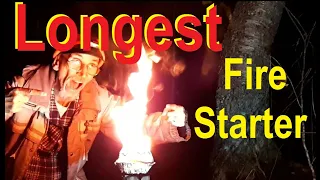 How to MAKE FIRE STARTER | Easy DIY Longest Burning Fire Starter | 1 Hr Burn Time | Cabin Life