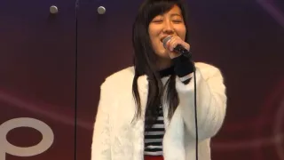 山口真衣花「My Revolution」(渡辺美里)、あべのHoop、１６.０２.２７