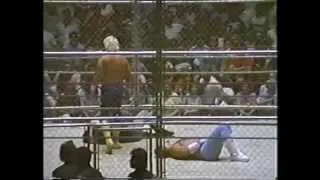 Jerry Lawler vs. Austin Idol - Hair vs. Hair Steel Cage Match (4/27/87)