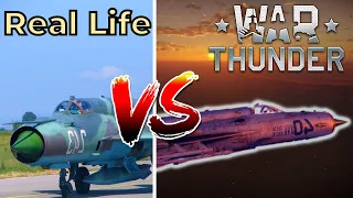 War Thunder VS Reality: MiG-21