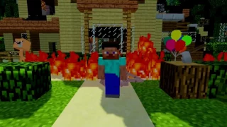 КТО ТВОЙ ПАПОЧКА؟  Майнкрафт Рэп Клип ¦ Minecraft Parody Song of Florida's My House1