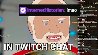 Forsen reacts to Internet Historian's The Cost of Concordia, Internet Historian in his Twitch Chat