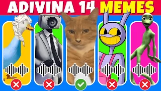 Adivina El MEME Por La Canción😎 MEMES Vieales 😱 Elsa Pato🦆 Chipi Chipi😺 Dgital Circus🎪 Mr Beast👦