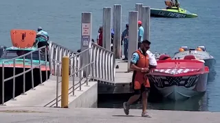 Off Shore Power Boats. Thunder on Cocoa Beach.