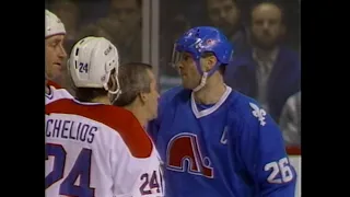 1988-89 Nordiques vs Canadiens