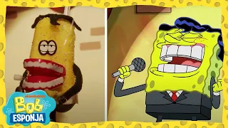 Bob Esponja | ¡Un Bob Esponja cool en la vida real! | Bob Esponja en Español