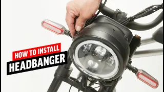 Juiced Bikes: Headbanger Headlight Speaker Installation