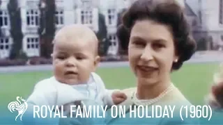 Royal Family On Holiday: Balmoral Castle (1960) | British Pathé