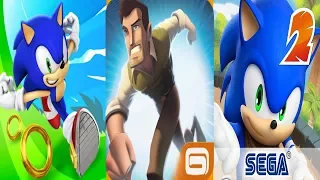 Sonic Dash Blaze VS Danger Dash VS Sonic Dash 2 The Boom | Android iPad iOS Gameplay