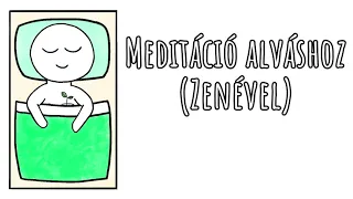 Vezetett meditáció alváshoz/pihenéshez - zenével 🛏️