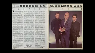The Screaming Blue Messiahs interviewed by Greg Fasolino at Elektra Records, NYC -  December 9, 1987