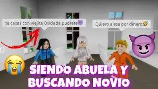 ✨👵SIENDO ABUELA Y BUSCANDO NOVIO EN BROOKHAVEN😟✨||Roblox