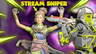 This is how I deal with STREAM SNIPERS! - Apex Legends