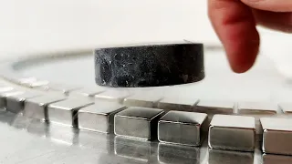 Experiment at  -196°C, Quantum Levitation | Magnetic Games