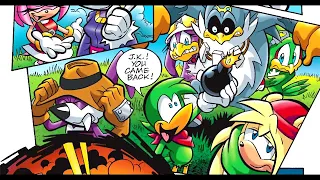 Sonic Universe Treasure Team Tango Finale Comic Drama