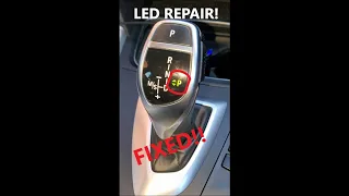 BMW Gear Lever LED repair