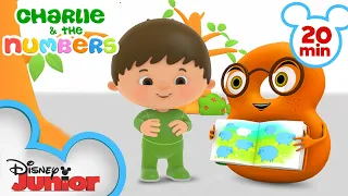 Charlie Meets the Numbers Part 3 | Kids Songs and Nursery Rhymes | @disneyjunior