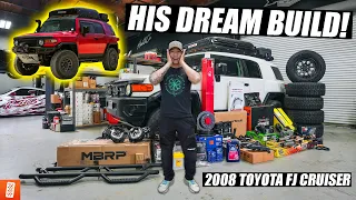 Surprising our SUBSCRIBER with his DREAM CAR BUILD! (Full Transformation) : 2008 Toyota FJ Cruiser!