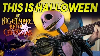 This Is Halloween - The Nightmare Before Christmas - Guitar Cover
