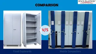 Fixed Cupboards V/S Mobile Compactors (File Compactor Storage System)