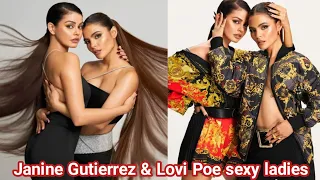 2 of most beautiful faces in the country @JanineGutierrezPH & Lovi Poe / Sleep With Me