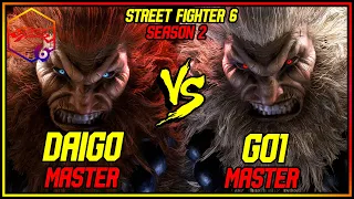 SF6 ▰ DAIGO ( AKUMA ) VS GO1 ( AKUMA ) ▰ STREET FIGHTER 6