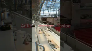 Anfield Road Stand Expansion - From Inside #lfc #liverpool