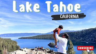MUST SEE places in LAKE TAHOE | Top Things to do at Lake Tahoe | California Series | Vlog 16