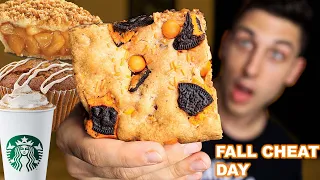 EPIC FALL TREATS CHEAT DAY (12,000 CALORIES) PUMPKIN SPICE & MORE