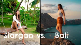 BALI vs. SIARGAO, which island is better? 🏝️