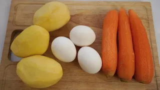 Just Add Eggs With Potatoes Its So Delicious/ Simple Healthy Breakfast Recipe/ Cheap & Tasty Snacks