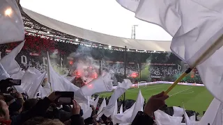 Feyenoord - Ajax 22 januari 2023 - sfeer en opkomst spelers